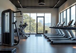 Modern cardio and resistance training equipment at PrimaFit gym